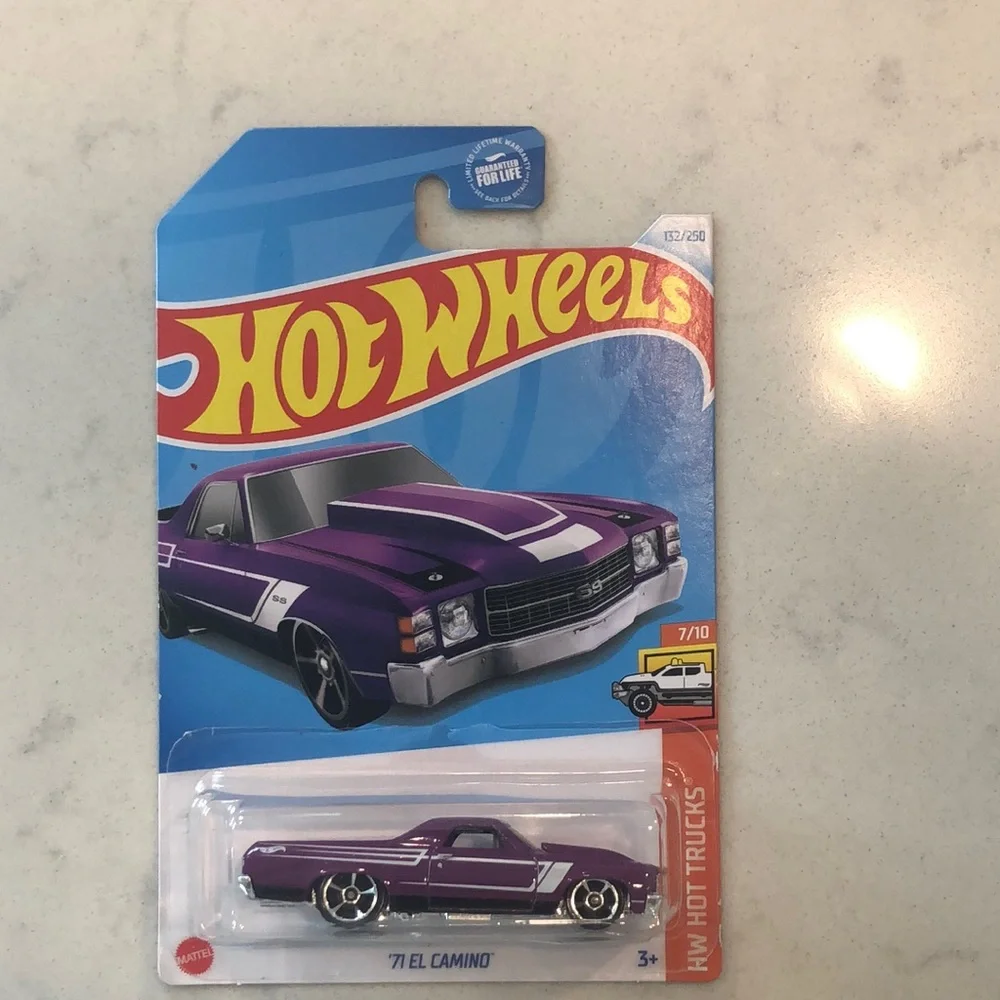 Purple '71 El Camino Toy Car